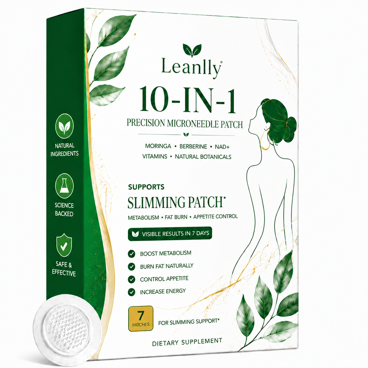 🍀𝐎𝐟𝐟𝐢𝐜𝐢𝐚𝐥 𝐒𝐭𝐨𝐫𝐞 🇺🇸 |New 2026 Upgrade: Leanlly® 𝑩𝒆𝒓𝑏𝘦𝘳𝑖𝗇𝒆 10-𝗶𝙣-𝟏 Precision microneedle patch with Science-Backed Formula